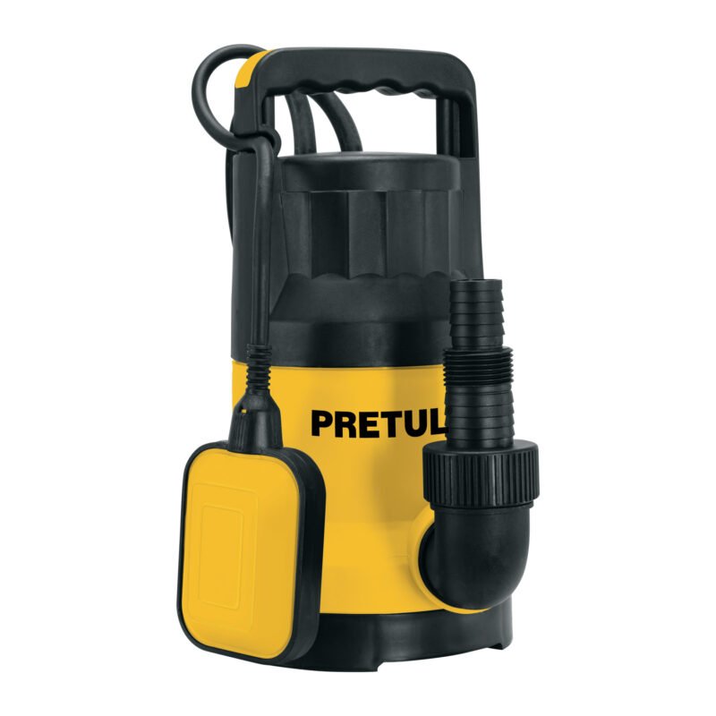 BOS-1LPP.jpg Código: 27197 Bomba sumergible plástica, 1 HP para agua limpia, Pretul BOS-1LPP