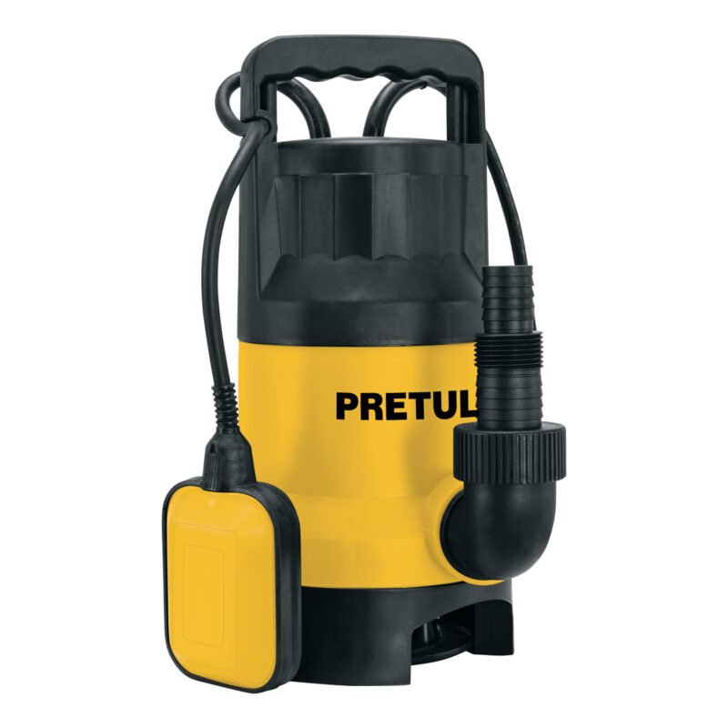 BOS-1SPP.jpg Código: 27198 Bomba sumergible plástica, 1 HP para agua sucia, Pretul BOS-1SPP