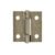 Código: 46909 Bisagra rectangular 1' latón antiguo, HERMEX BR-102