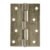 Código: 46915 Bisagra rectangular 4' latón antiguo, HERMEX BR-402