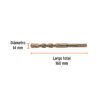 Código: 101201 Broca SDS Plus 14 x 160 mm, Truper BS-14X160