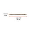 Código: 101194 Broca SDS Plus 8 x 210 mm, Truper BS-8X210