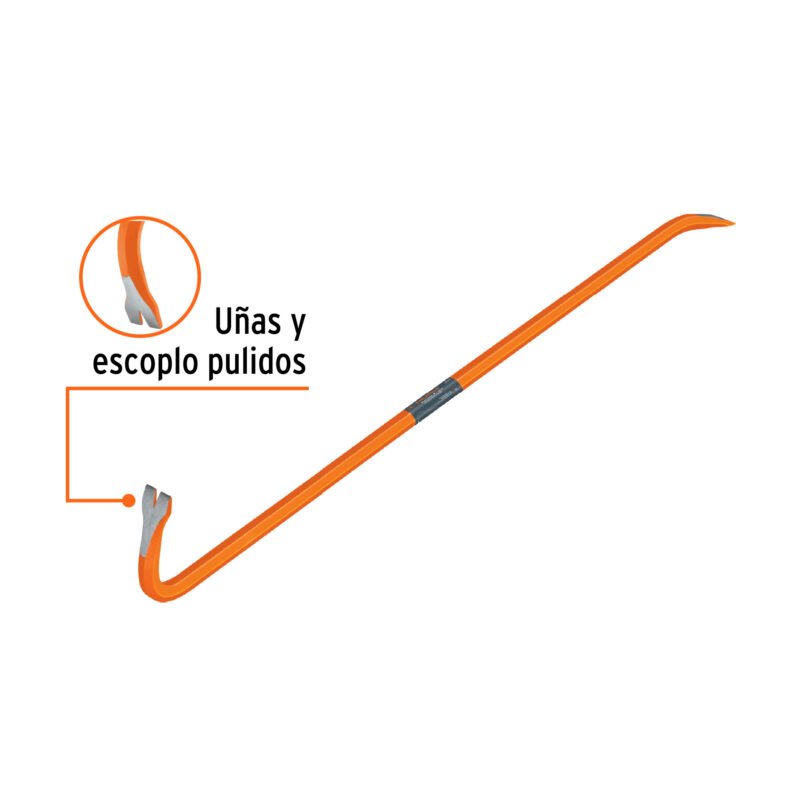 Código: 10874 Barreta de uña de 1' x 120 cm, Truper BU-120