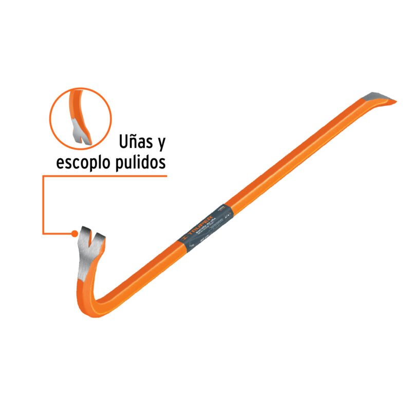 BU-60FC1.jpg Código: 10856 Barreta de uña de 3/4' x 60 cm, Truper BU-60