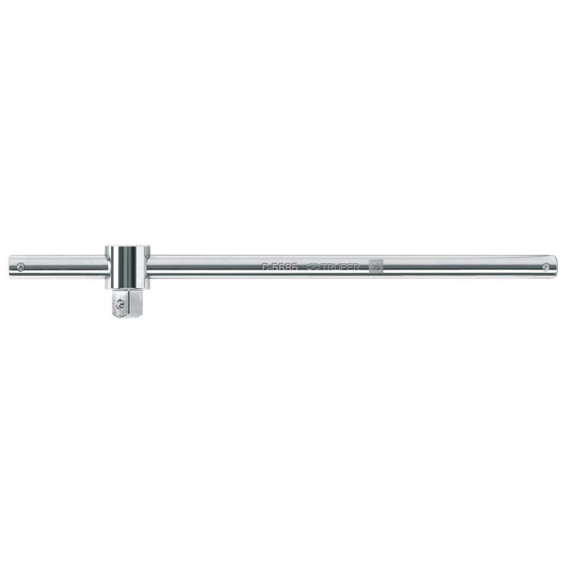 C-5685.jpg Código: 13912 Barra corrediza para dados cuadro 3/4', Truper C-5685