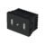 Código: 47882 Toma con 2 puertos USB negro de 1.5 módulos, línea Lisboa C2USB-LN