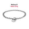 Código: 44291 Collar de entrenamiento para perro, 50 cm, eslabón de 3 mm CACA-30