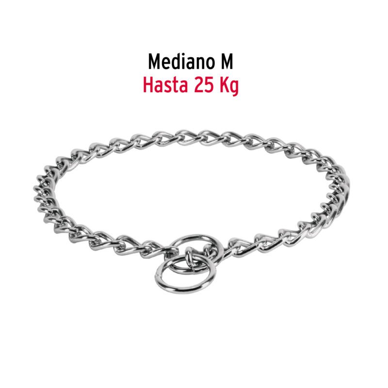 Código: 44291 Collar de entrenamiento para perro, 50 cm, eslabón de 3 mm CACA-30
