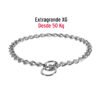 Código: 44293 Collar de entrenamiento para perro, 60 cm, eslabón de 4 mm CACA-40