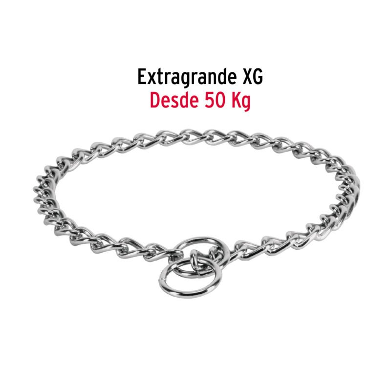 Código: 44293 Collar de entrenamiento para perro, 60 cm, eslabón de 4 mm CACA-40