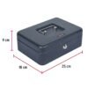 Código: 43075 Caja para dinero, 25 cm, HERMEX CADI-25
