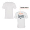 Código: 60005 Playera cuello redondo para hombre, blanca, G, Truper CAM-BLA-40