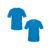 Código: 68050 Playera cuello redondo para hombre, azul, CH, Truper CAM-FOS-36