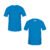 Código: 60421 Playera cuello redondo para hombre, azul, EG, Foset CAM-FOS-42