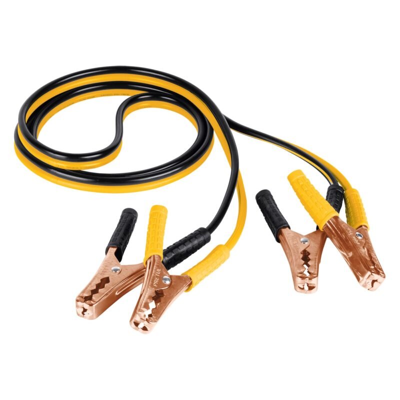 CAP-2510P.jpg Código: 22808 Cables pasa corriente 2.5m, 125 A, 10 AWG, con funda, Pretul CAP-2510P
