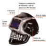 Código: 101111 Careta electrónica p/soldar, panel digital, calavera, 9 a 13 CAREL-913C