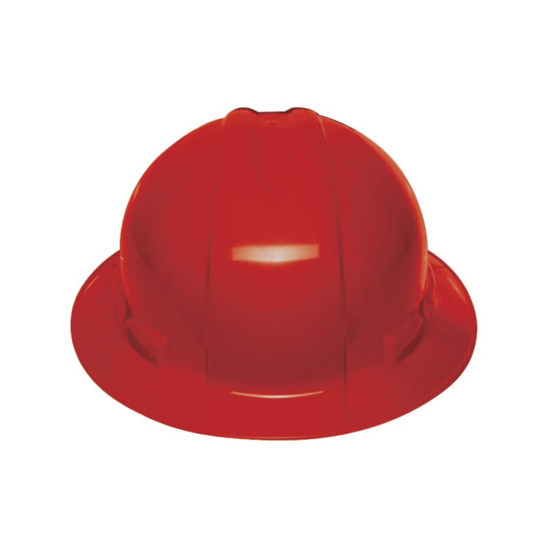 CAS-RX.jpg Código: 10573 Casco de seguridad ala ancha, rojo, Truper CAS-RX