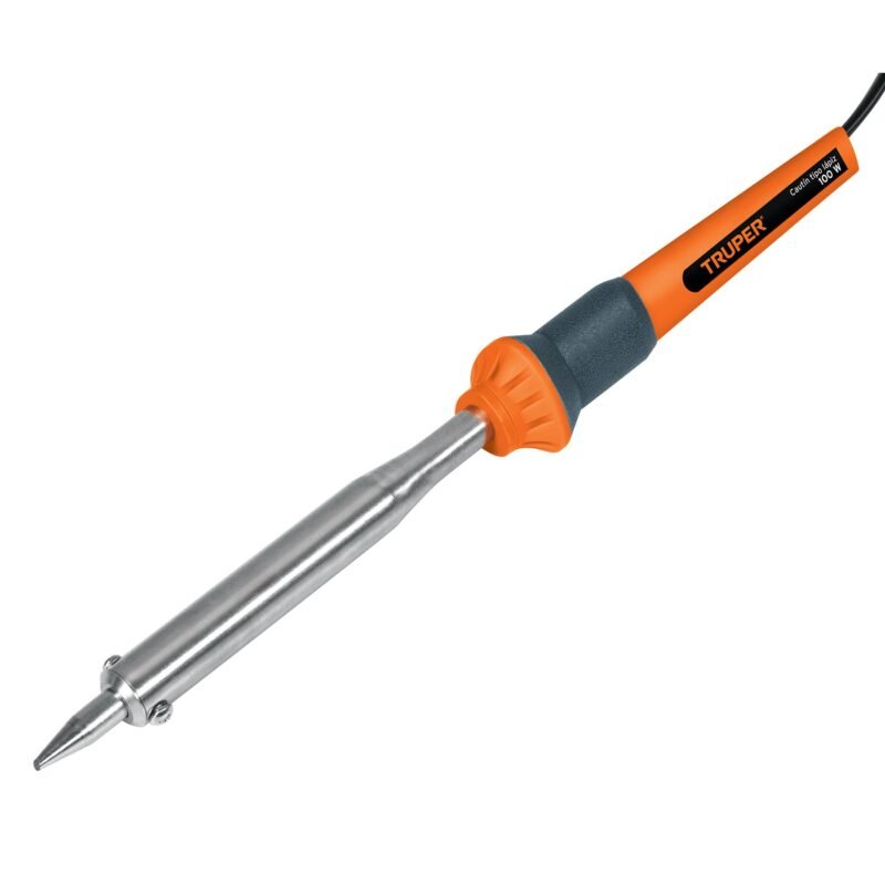 CAU-100.jpg Código: 14623 Cautín 100 W tipo lápiz para trabajo pesado, Truper CAU-100