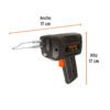 Código: 17548 Cautín 140 W tipo pistola con 2 temperaturas, Truper CAU-140