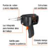 Código: 17549 Cautín 230 W tipo pistola con 2 temperaturas, Truper CAU-230