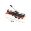 Código: 12930 Cortador de azulejo 16' (40 cm) con baleros, Truper CAZ-40B