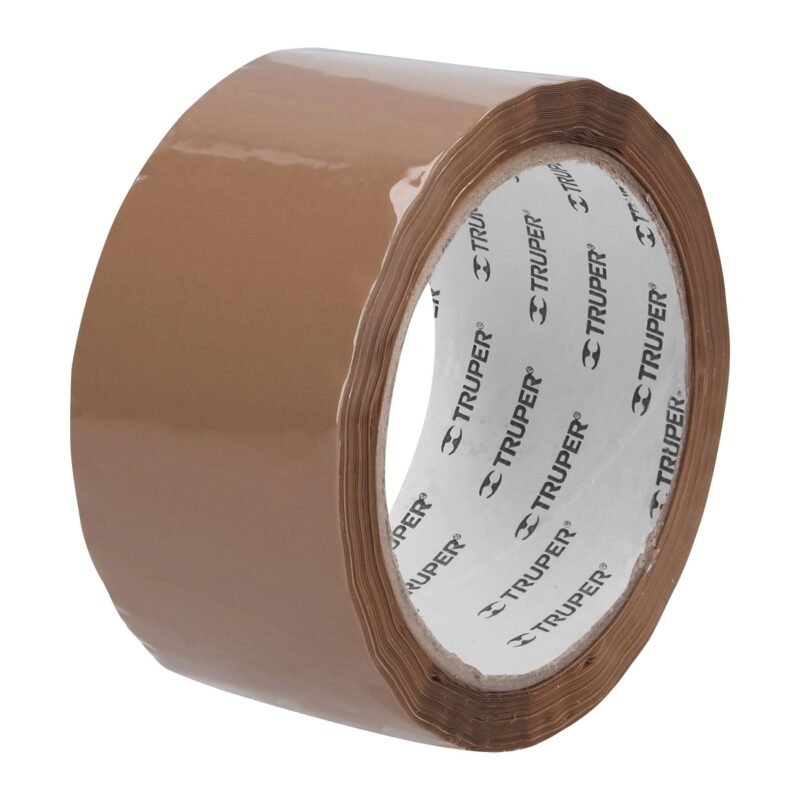 CCA-50.jpg Código: 12554 Cinta de empaque 48 mm x 50 m canela, Truper CCA-50