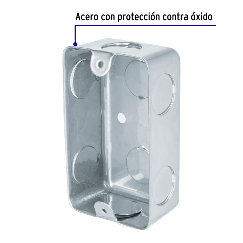 Código: 45006 Caja tipo chalupa 2' x 4' económica, Volteck CCH-2X4E