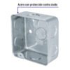 Código: 45008 Caja cuadrada 3' x 3' económica, Volteck CCH-3X3E
