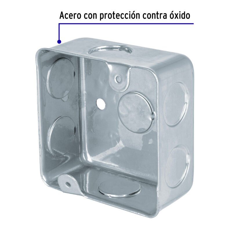 Web Código: 45008 Caja cuadrada 3' x 3' económica, Volteck CCH-3X3E