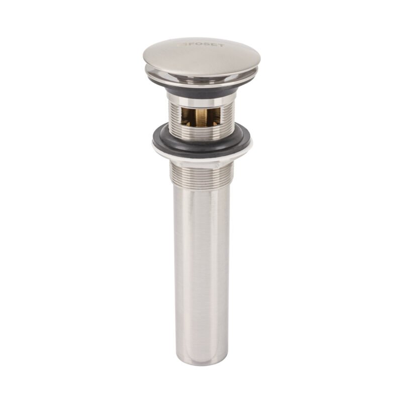 CE-226N.jpg Código: 45702 Contra p/lavabo, 1-1/4', con rebosadero, hongo, latón, satín CE-226N