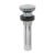 Código: 45698 Contra p/lavabo, 1-1/4', sin rebosadero, hongo, latón, cromo CE-226S
