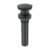 Código: 45700 Contra p/lavabo, 1-1/4', sin rebosadero, hongo, latón, negro CE-226SM