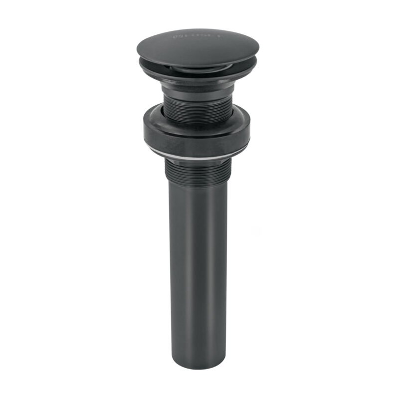 CE-226SM.jpg Código: 45700 Contra p/lavabo, 1-1/4', sin rebosadero, hongo, latón, negro CE-226SM