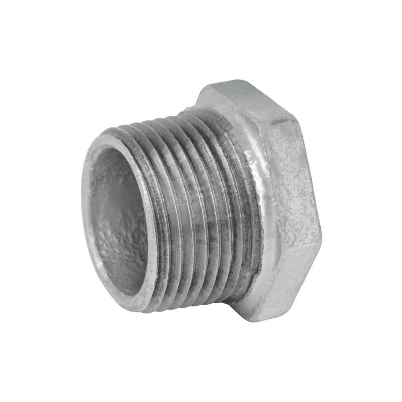 CG-233.jpg Código: 47505 Reducción bushing acero galvanizado 1'x 3/4', Foset CG-233