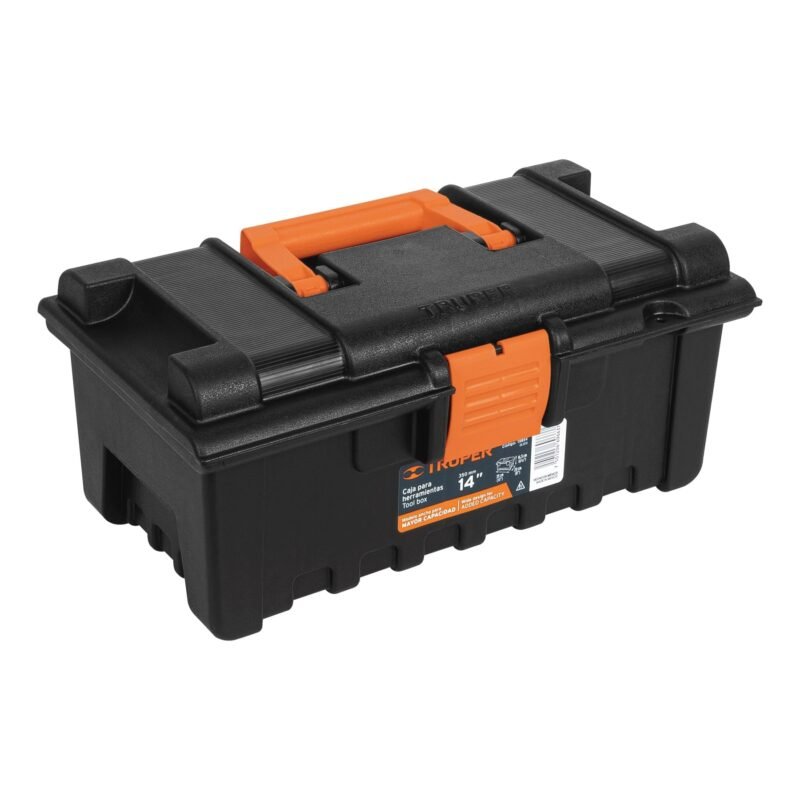 CHA-14N.jpg Código: 19854 Caja para herramienta de 14' sin compartimentos, TRUPER CHA-14N