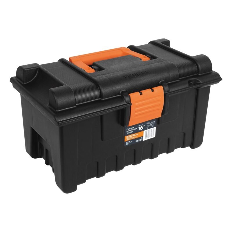 CHA-16N.jpg Código: 19790 Caja para herramienta de 16' sin compartimentos, TRUPER CHA-16N
