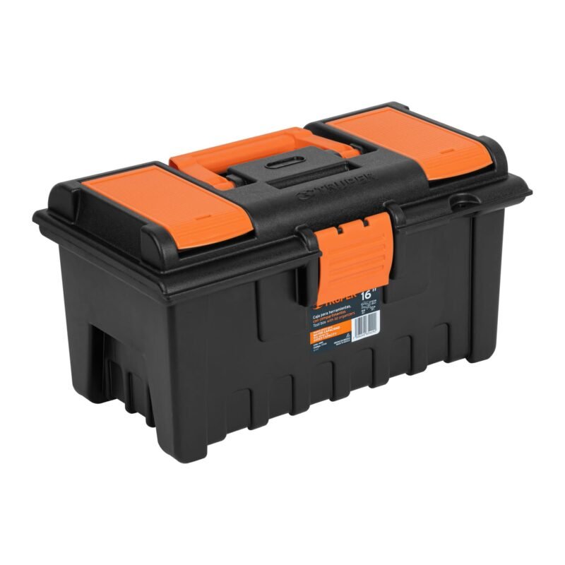 CHA-16NC.jpg Código: 11141 Caja para herramienta de 16' con compartimentos, TRUPER CHA-16NC