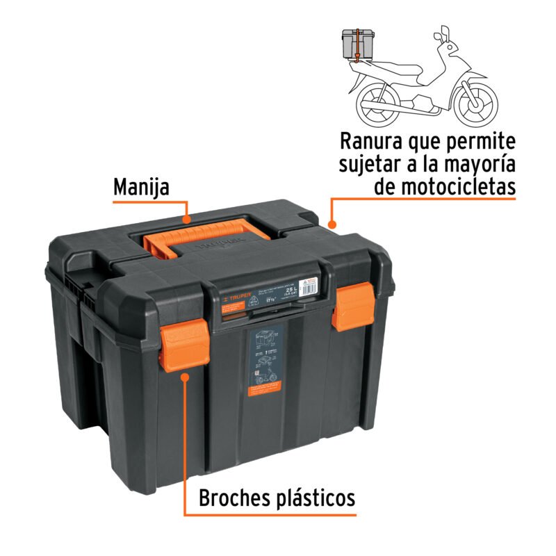 CHA-1712FC1.jpg Código: 102643 Caja para herramienta, profunda de 17'x12', TRUPER CHA-1712