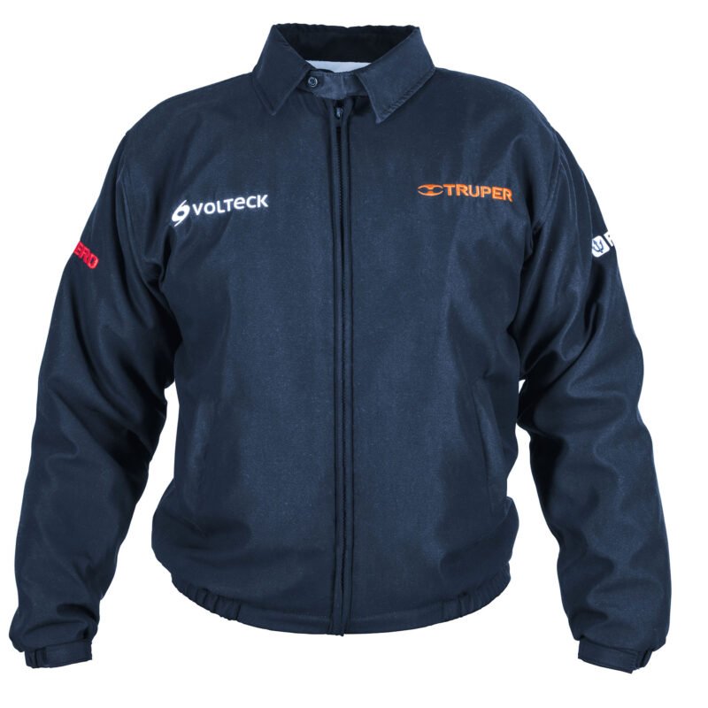 CHAM-42.jpg Código: 60015 Chamarra de trabajo para hombre, azul, M, TRUPER CHAM-42