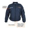 Código: 60025 Chamarra de trabajo para hombre, azul, EG, TRUPER CHAM-46