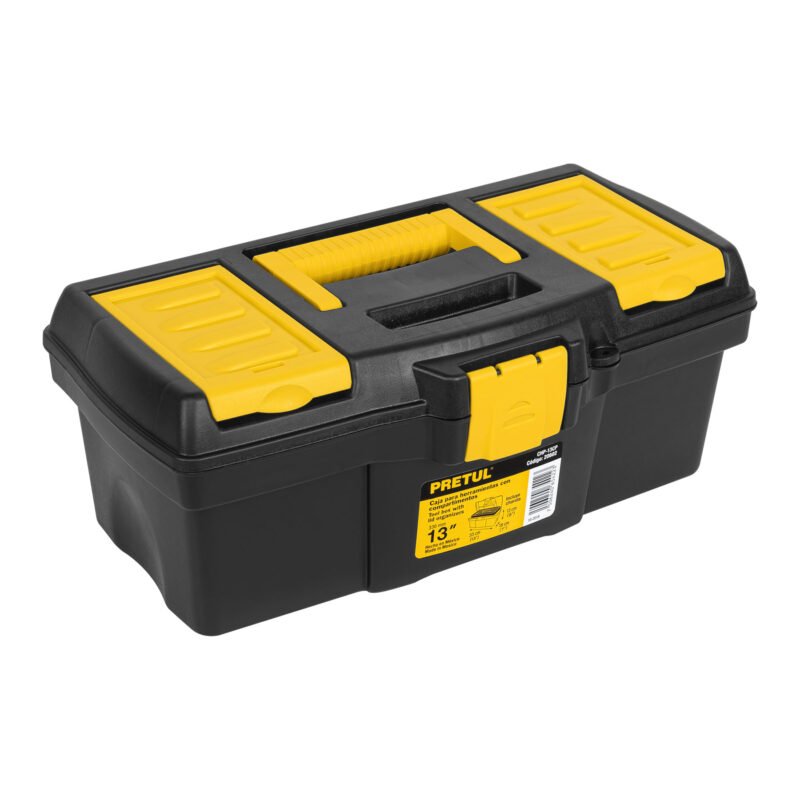 CHP-13CP.jpg Código: 20602 Caja para herramienta de 13' con compartimentos, Pretul CHP-13CP