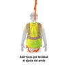 Código: 101771 Chaleco de seguridad para arnés, alta visibilidad, verde CHS-700VA
