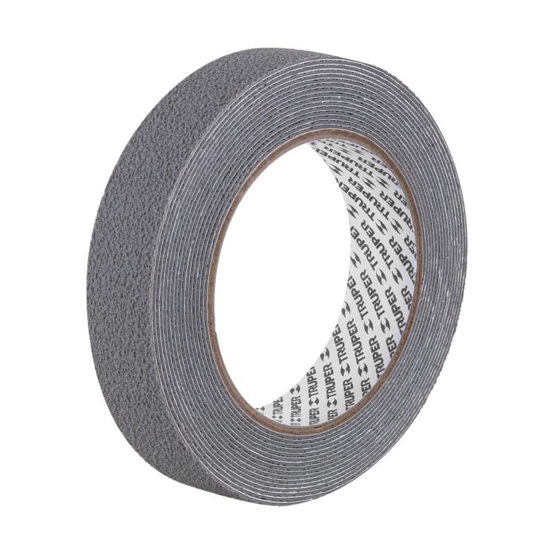CIAH-15G.jpg Código: 101772 Rollo de 5 m cinta antiderrapante 25mm gris p/áreas húmedas CIAH-15G