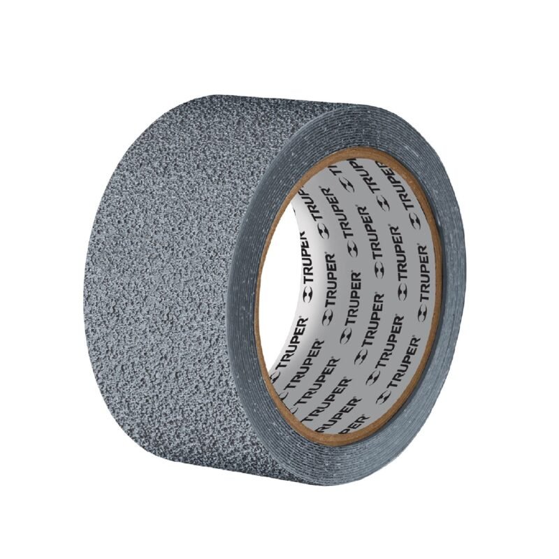 CIAH-25G.jpg Código: 101773 Rollo de 5 m cinta antiderrapante 50mm gris p/áreas húmedas CIAH-25G