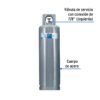 Código: 45891 Cilindro portátil para gas LP, 30kg (66lb) Foset CILG-30