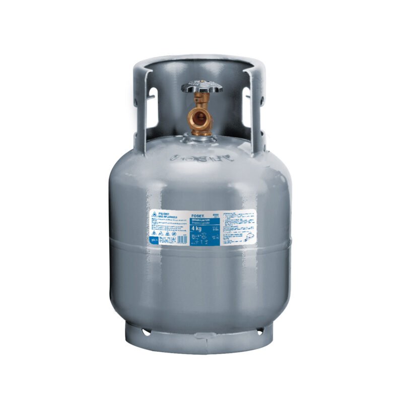 CILG-4.jpg Código: 45888 Cilindro portátil para gas LP, 4kg (9lb) Foset CILG-4