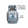 Código: 45888 Cilindro portátil para gas LP, 4kg (9lb) Foset CILG-4