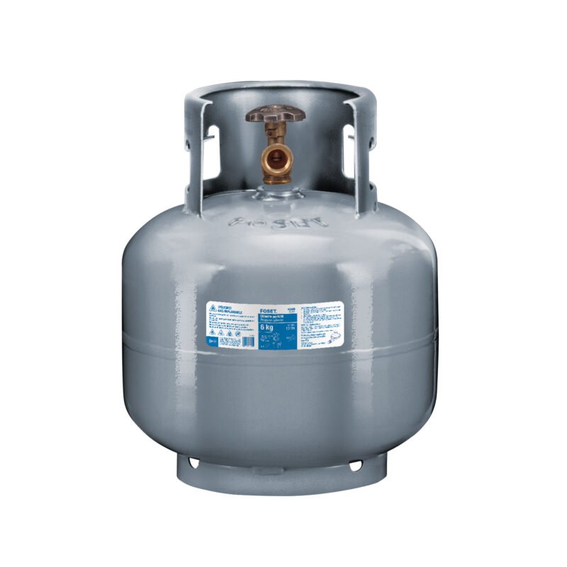 CILG-6.jpg Código: 45889 Cilindro portátil para gas LP, 6kg (13lb) Foset CILG-6