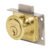 Código: 43565 Cerradura para mueble, modelo 24, latón, HERMEX CM-24L