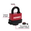 Código: 43368 Candado laminado, recubierto de plástico, 50mm, blister CMR-50
